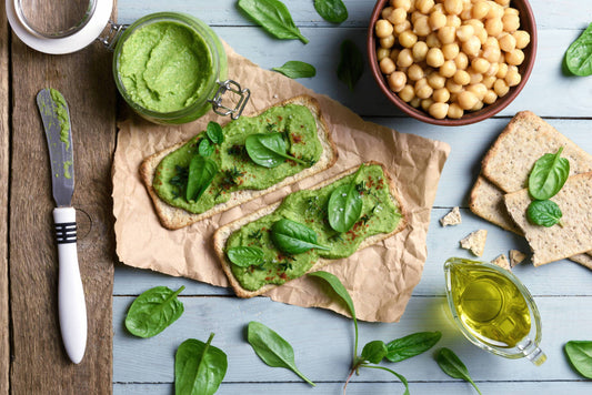 Basil, Lemon and Sea Greens Protein Hummus - EarthProof Protein