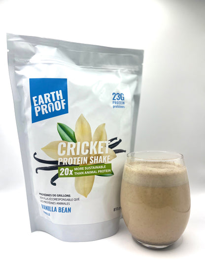 Vanilla Bean Cricket Protein Shake - Earthproof Protein