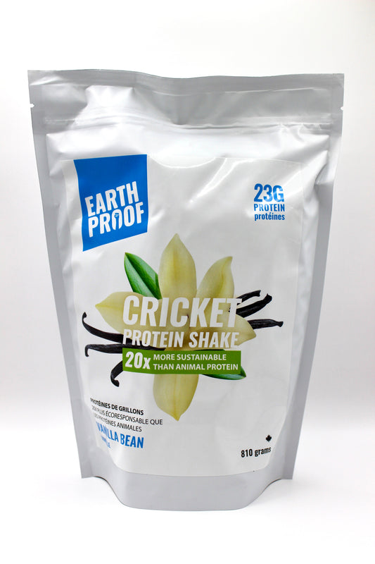 Vanilla Bean Cricket Protein Shake - EarthProof Protein